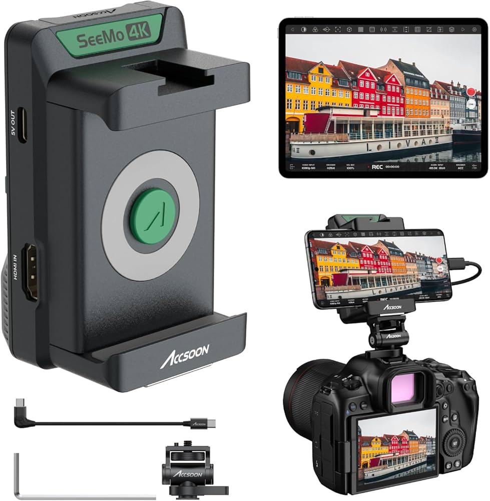 Amazon.co.jp: 【Accsoon公式ストア】SeeMo 4Kカメラから
