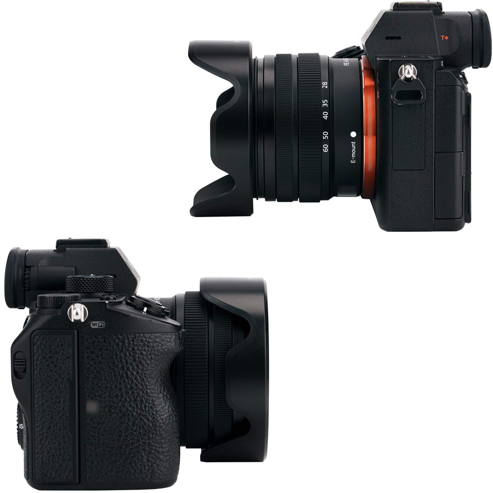 Amazon | JJC リバーシブルレンズフードシェードプロテクターカバー