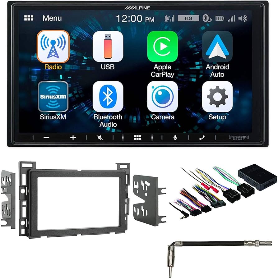 Amazon.com: Alpine 7 Receiver Bluetooth w/Carplay/Android for 06