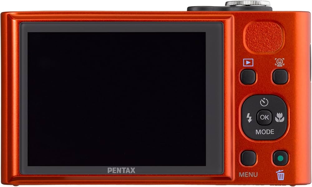 Amazon | PENTAX デジタルカメラ Optio RZ18(メタリックオレンジ)1600