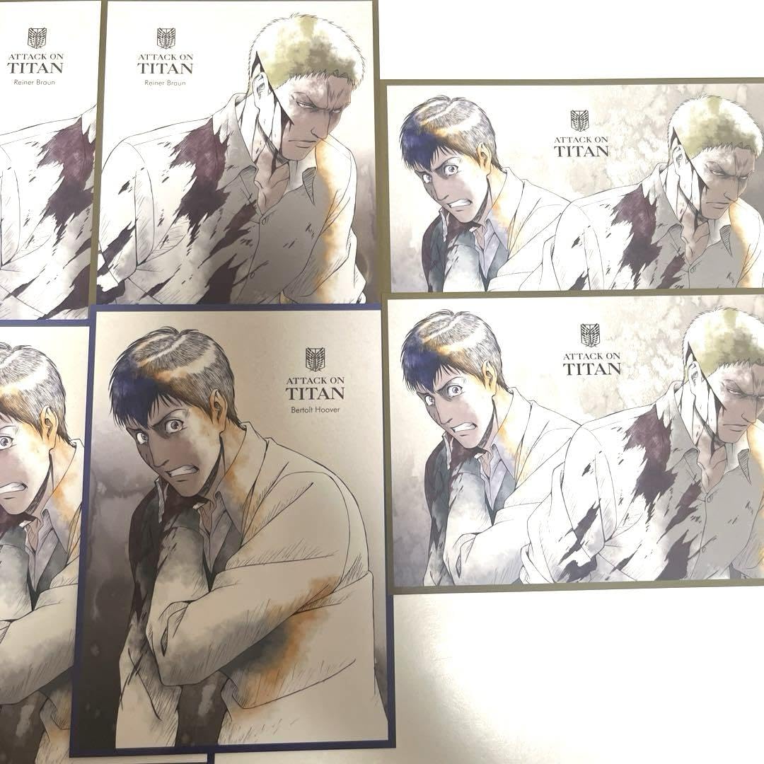 Amazon.co.jp: 進撃巨人 wit スタジオ 原画 ポストカード ライナー