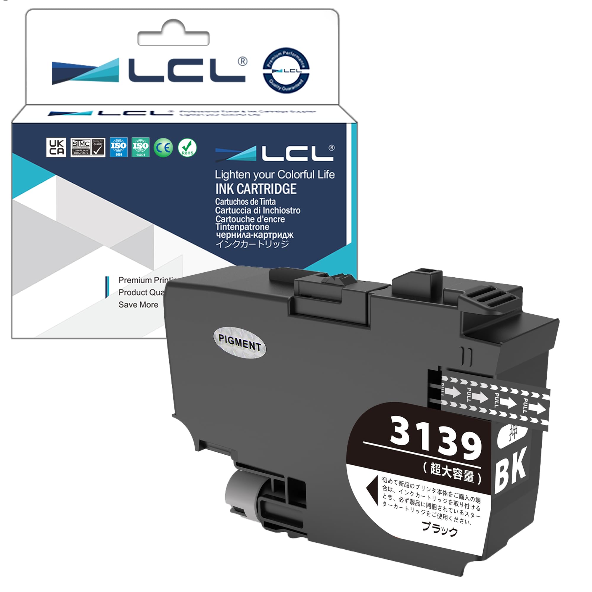 Amazon.co.jp: LCL Brother用 ブラザー用 LC3139 LC3139BK （1パック