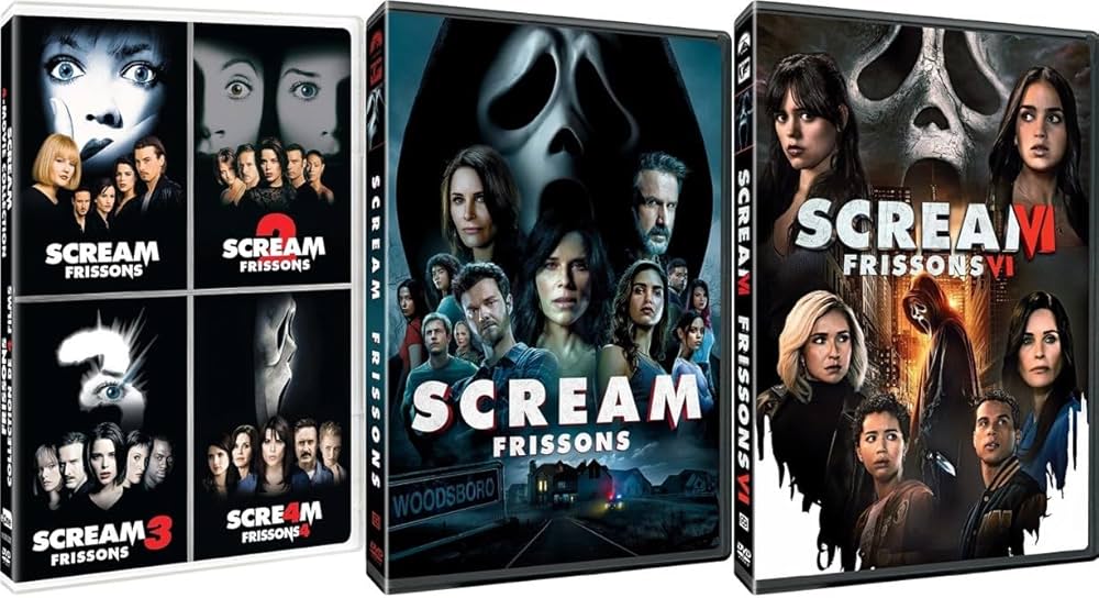 Scream Complete 1 - 6 : Scream 4-Movie Collection / Scream (2022