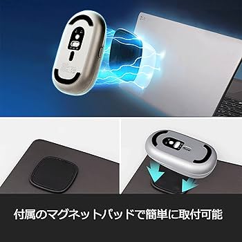 Amazon.co.jp: fromseed ワイヤレスマウス シルバー 無線 ノート