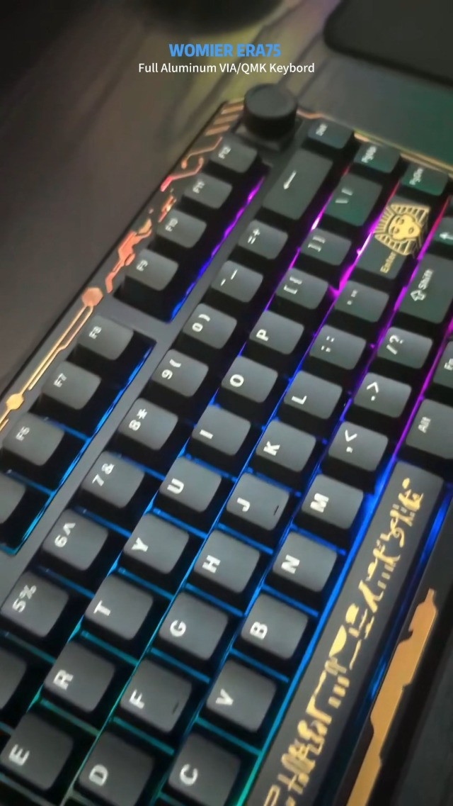 Amazon.com: Womier ERA75 75% Wireless Mechanical Keyboard with VIA