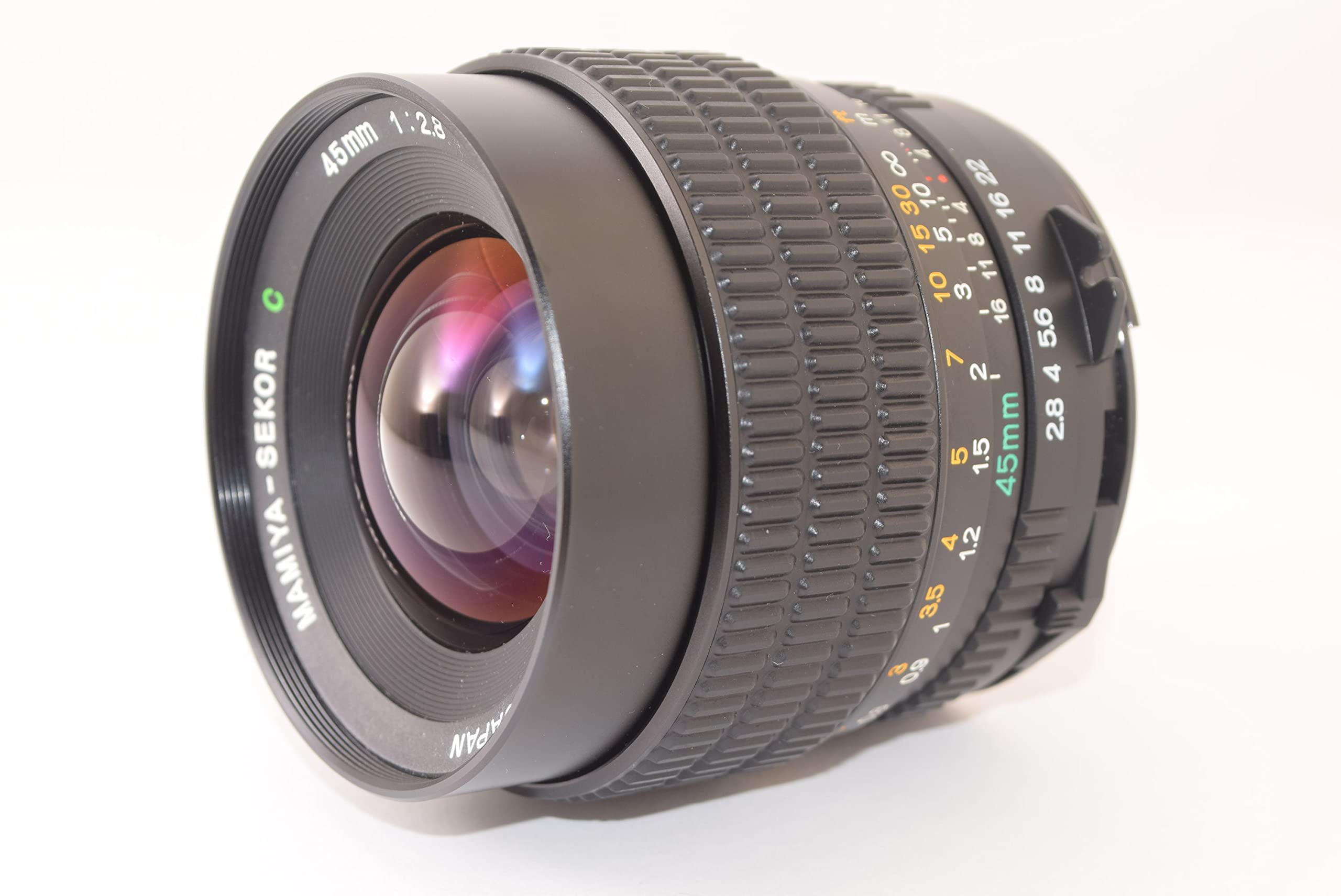 Amazon.co.jp: 良品 マミヤ MAMIYA SEKOR C 45mm F2.8 N 広角 レンズ