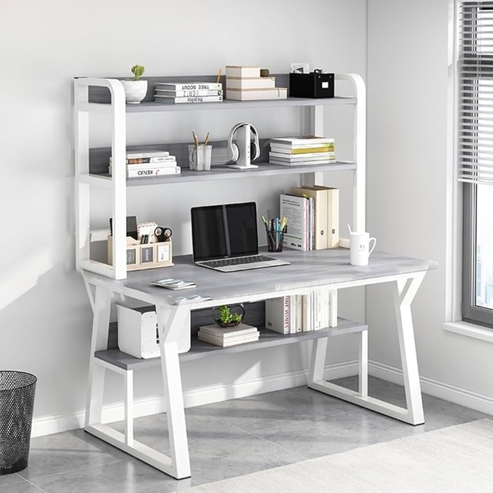 Amazon.co.jp: Qumkpo 学習机 パソコンデスク 子供用の机 学習机 大人