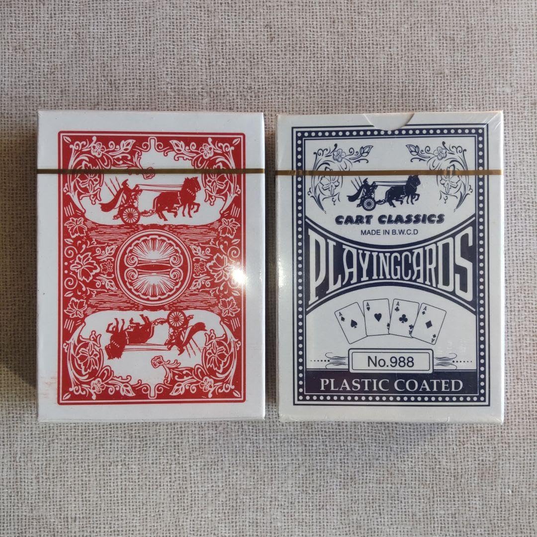 Amazon.co.jp: トランプ CART CLASSICS PLAYING CARDS No.988 : おもちゃ