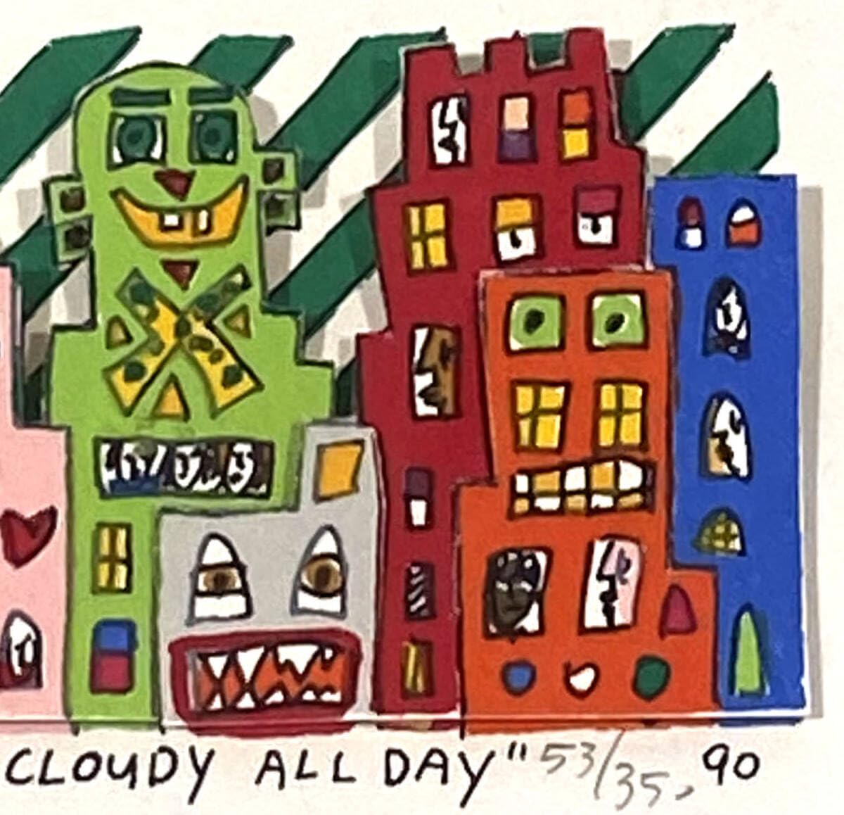 Which way is up] James Rizzi 3Dペインティング