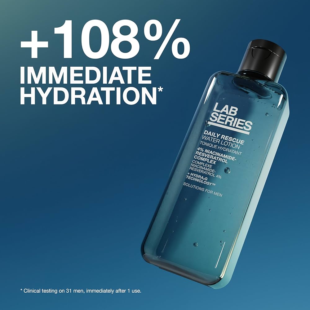 Amazon.com: Lab Series 男士日常救援水乳液爽膚水- 男士保濕精華護膚
