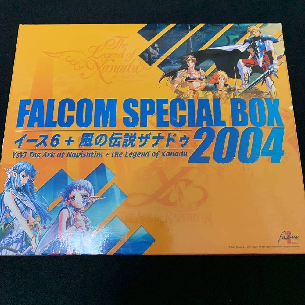 Amazon | ファルコムスペシャルBOX2004 イース6+風の伝説ザナドゥ | PC