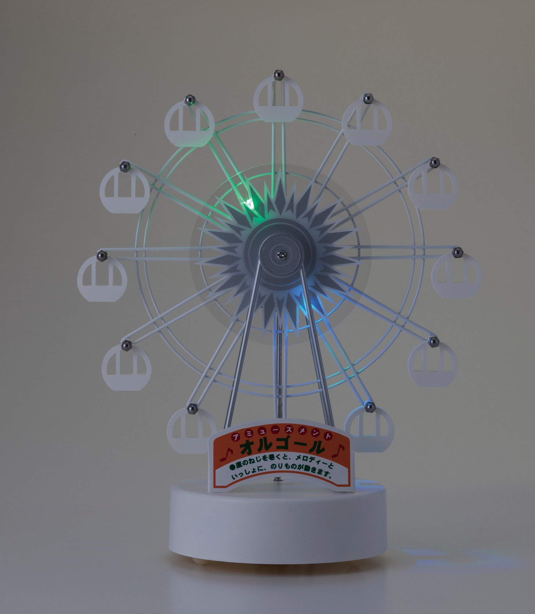 Amazon.co.jp: イシグロ デザイン小物 ホワイト W22.5×D12×H27cm LED付