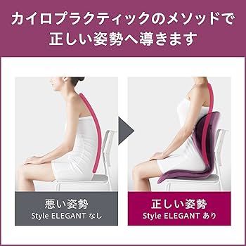 MTG スタイルエレガント ディープブラウン 骨盤サポートチェア 【公式