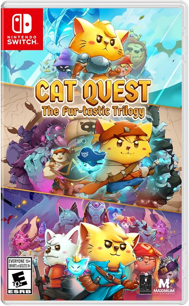 Amazon.com: Cat Quest - The Fur-tastic Trilogy Nintendo Switch