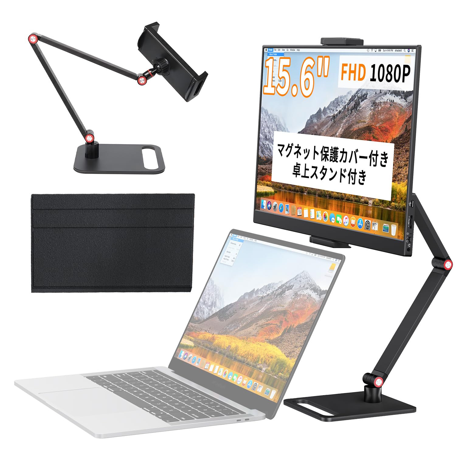Amazon.co.jp: KEEPTIME モバイルモニター 15.6インチ モバイル