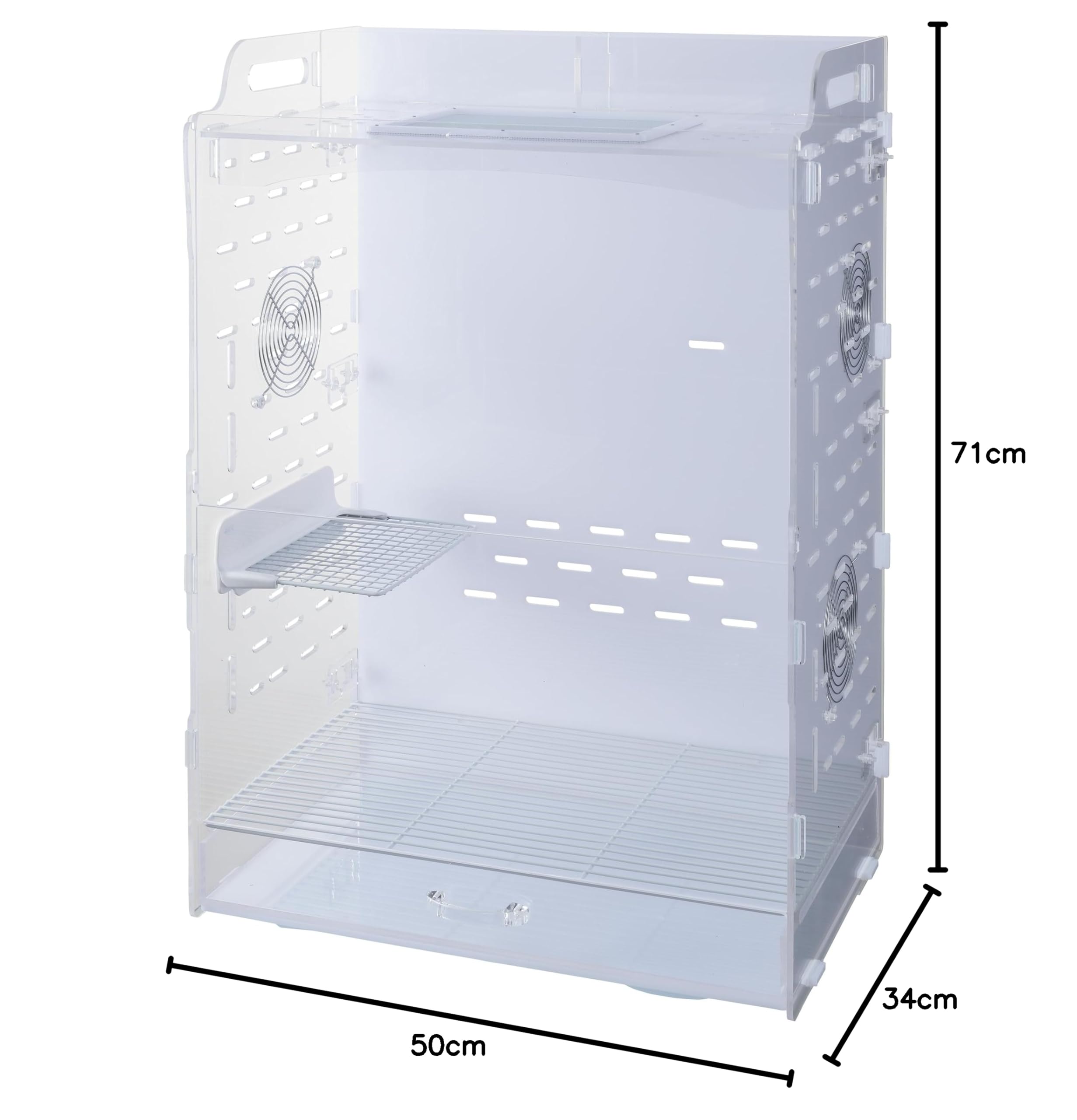 Amazon | GEX アクリルルームⅢ 500High ケージ フクロモモンガ デグー