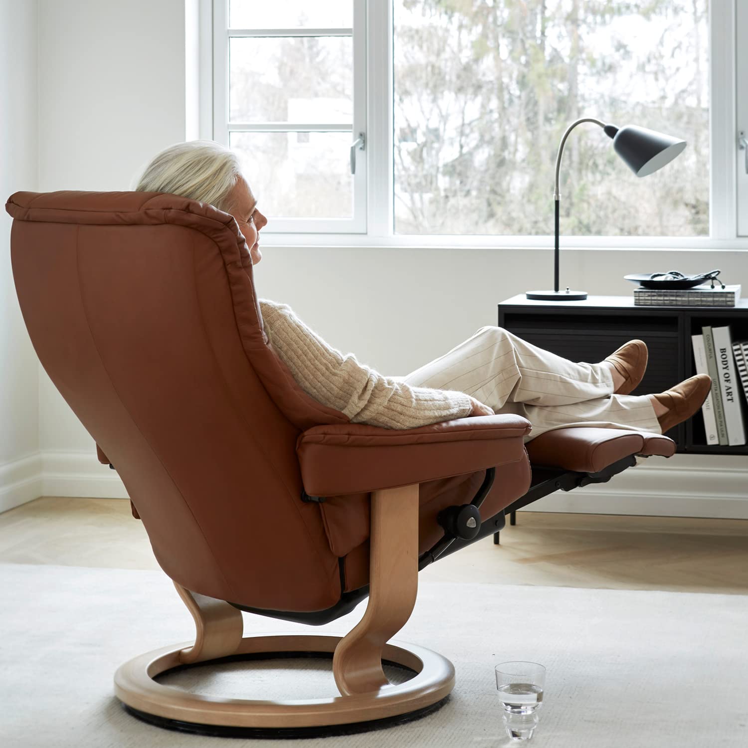 Amazon.co.jp: EKORNES [正規品]ストレスレス レノ パワー 電動 レッグ