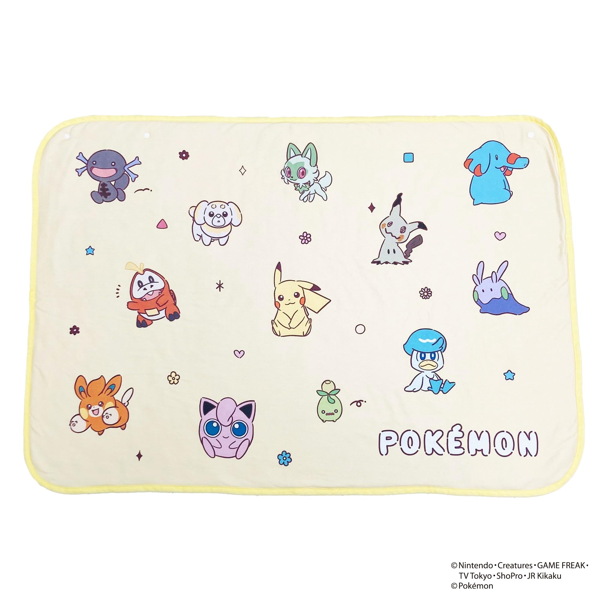 Amazon｜MORIPiLO ポケモン 膝掛け ブランケット (ピカチュウ パルデア