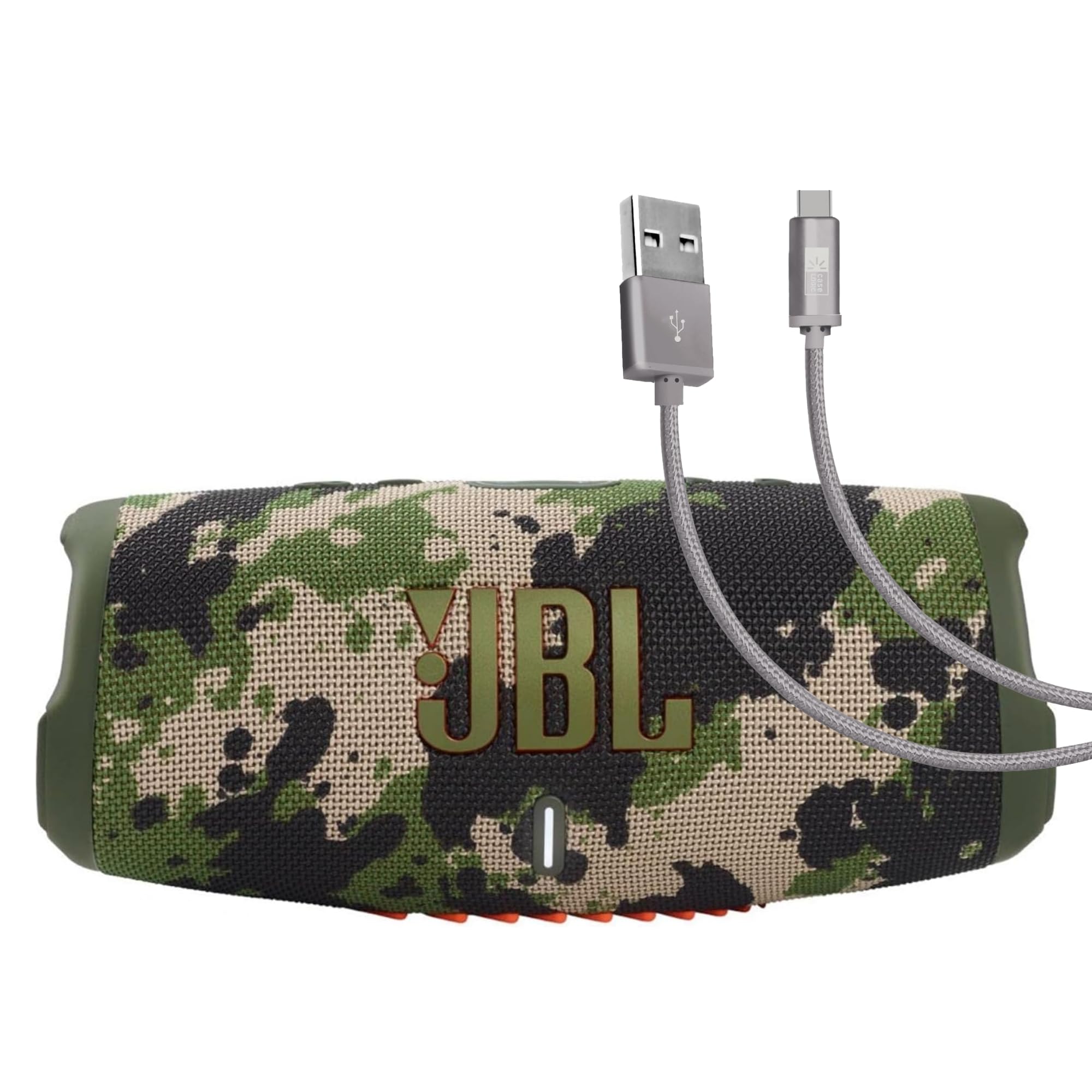 Amazon.com: JBL Charge 5 (Squad) + Bundle with Case Logic Braided