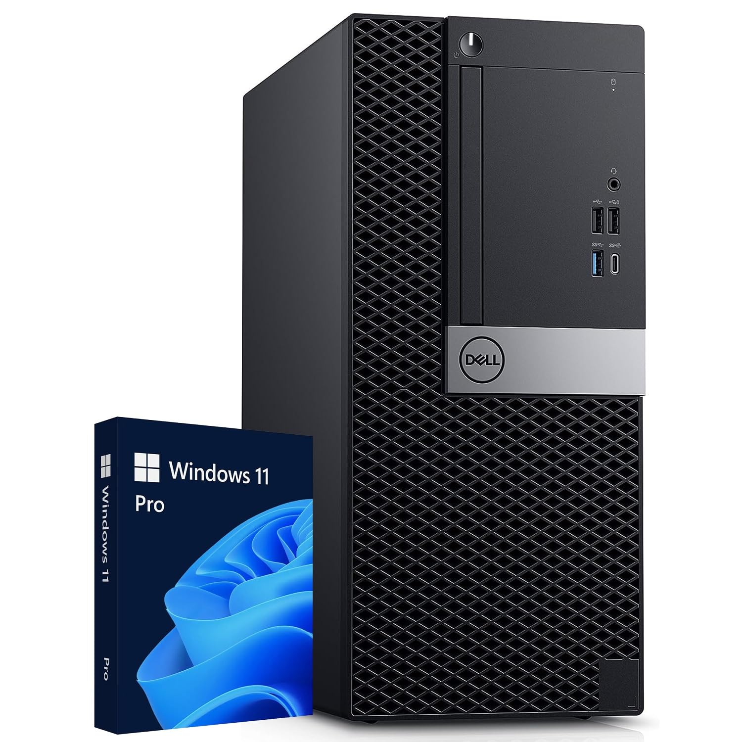 Dell OptiPlex Desktop Tower Computer Intel Core i7 8700 8th Gen