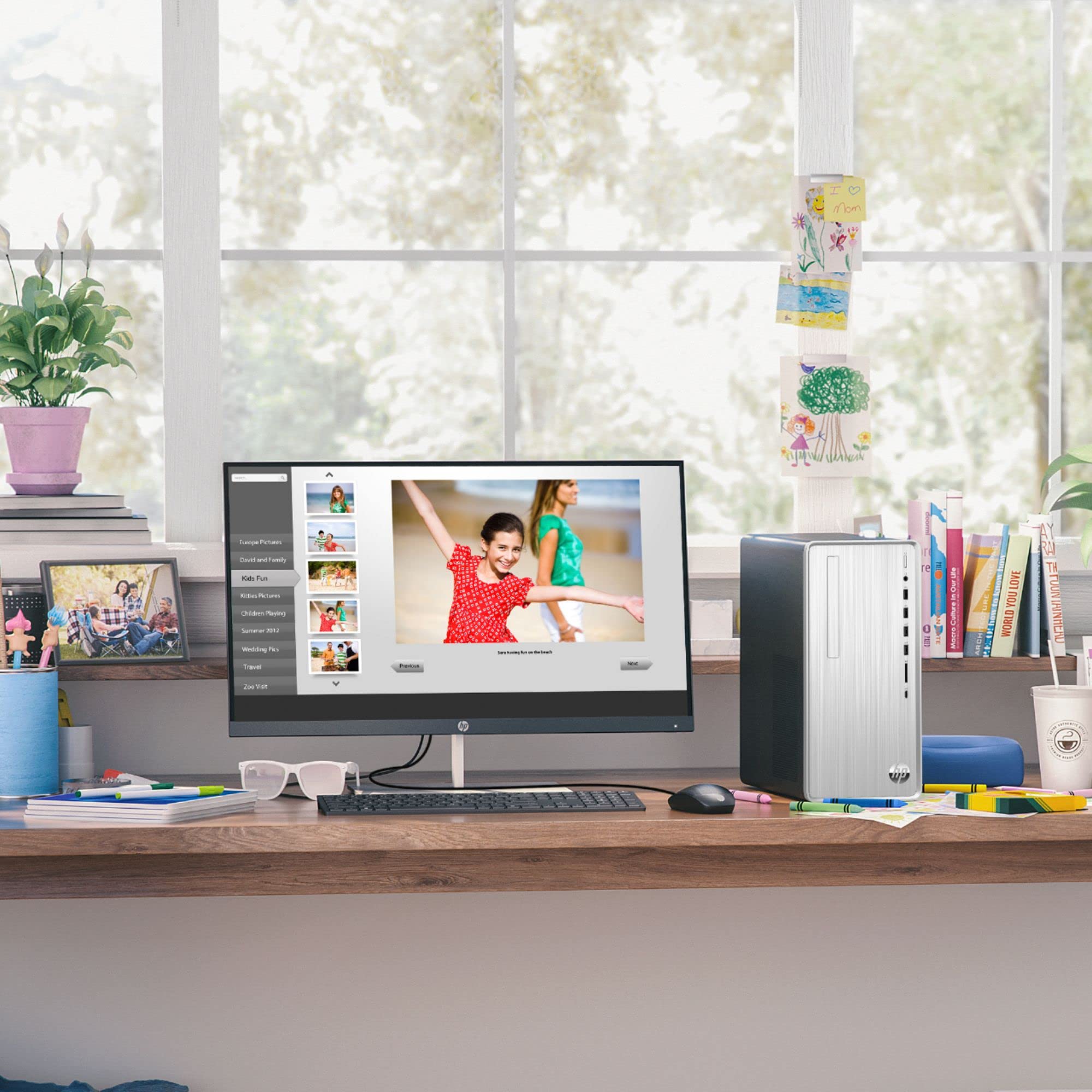 Amazon.com: HP Pavilion TP01 Desktop Computer, AMD Ryzen 7-5700G