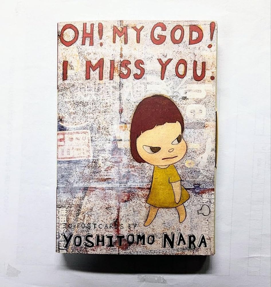 Amazon.co.jp: 奈良美智 ポストカードブック OH! MY GOD! I MISS YOU