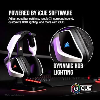 Amazon.com: Corsair Void RGB Elite Wireless Gaming Headset – 7.1