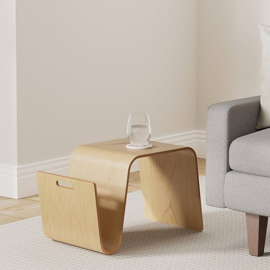 Amazon.com: OFFI & Co. Authentic Mag Table in Birch : Home & Kitchen