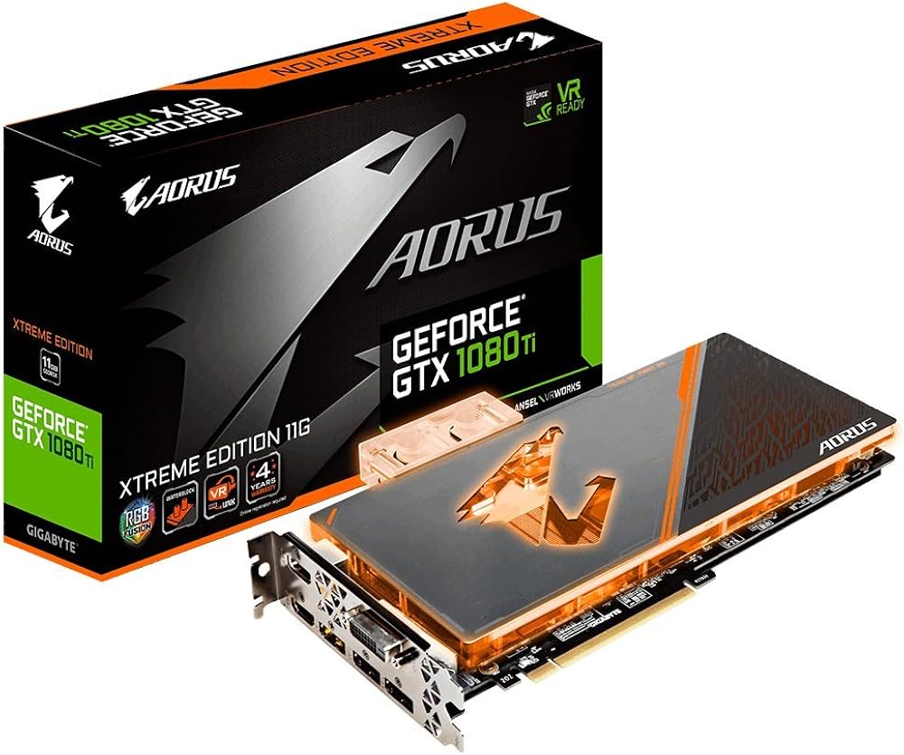 Amazon | GIGABYTE GV-N108TAORUSX WB-11GD AORUS GeForce GTX 1080 Ti