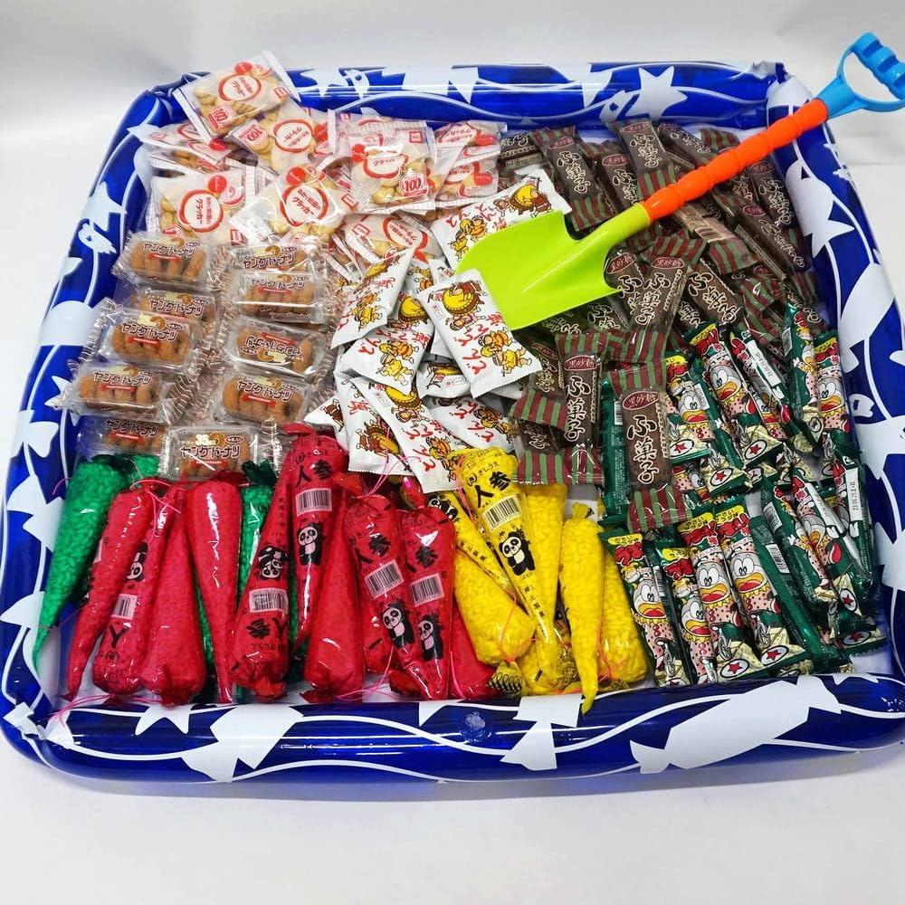 Amazon.co.jp: 昔なつかし駄菓子すくいどり スコップ・バケツ付 （229