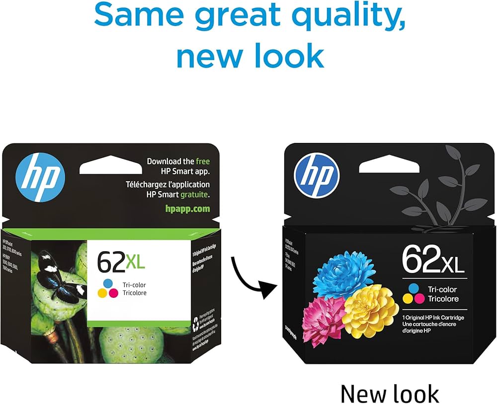 Amazon.co.jp: HP インクカートリッジ 3色 62XL 高収率 正規品