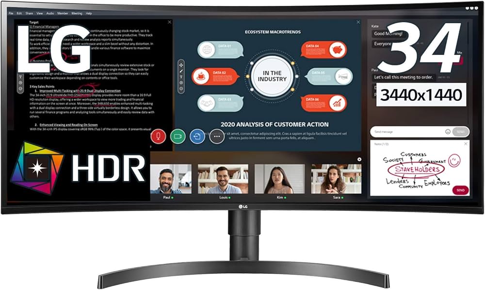 Amazon.co.jp: LG モニター ディスプレイ 34WL85C-B 34インチ/ウルトラ