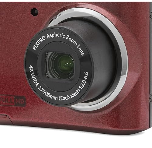 Amazon.com : Kodak PIXPRO Friendly Zoom FZ45-RD 16MP Digital