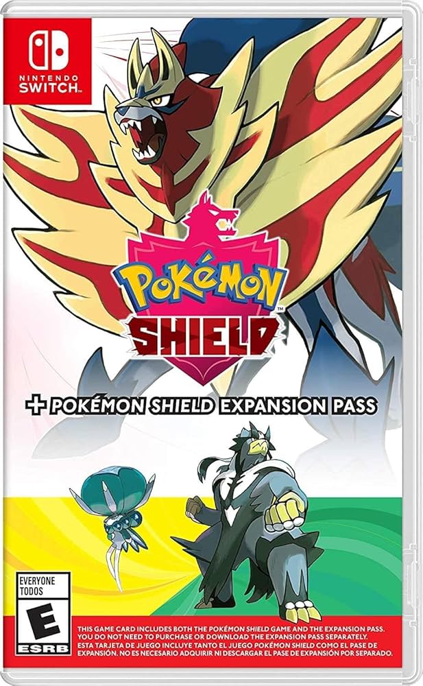 Amazon.com: Pokémon Shield + Pokémon Shield Expansion Pass