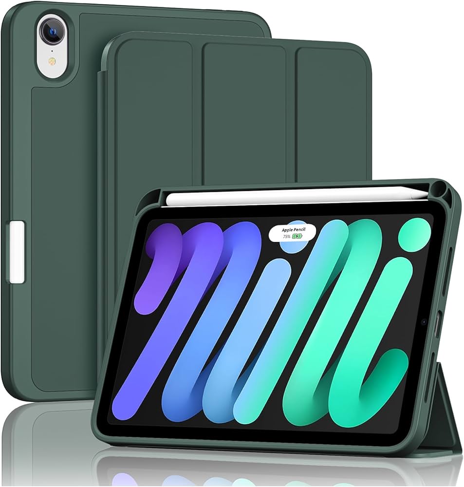 Amazon.com: ProCase for iPad mini 7 A17 Pro 2024/iPad Mini 6 2021