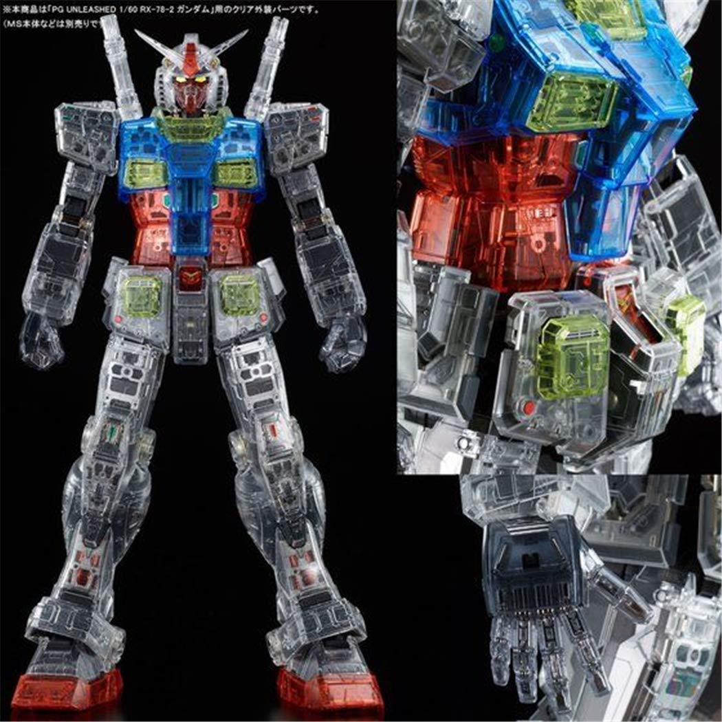 Amazon.co.jp: Bandai PG UNLEASHED 1/60 RX-78-2 Gundam Clear Color