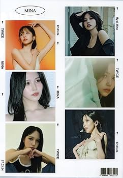 Amazon.co.jp: TWICE MINA ミナ グッズ クリアファイル A4サイズ K-POP