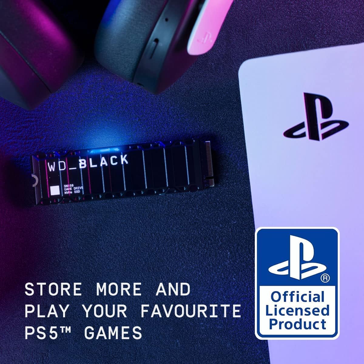 WD_Black 2TB SN850 NVMe SSD for PS5 Consoles Solid State Drive