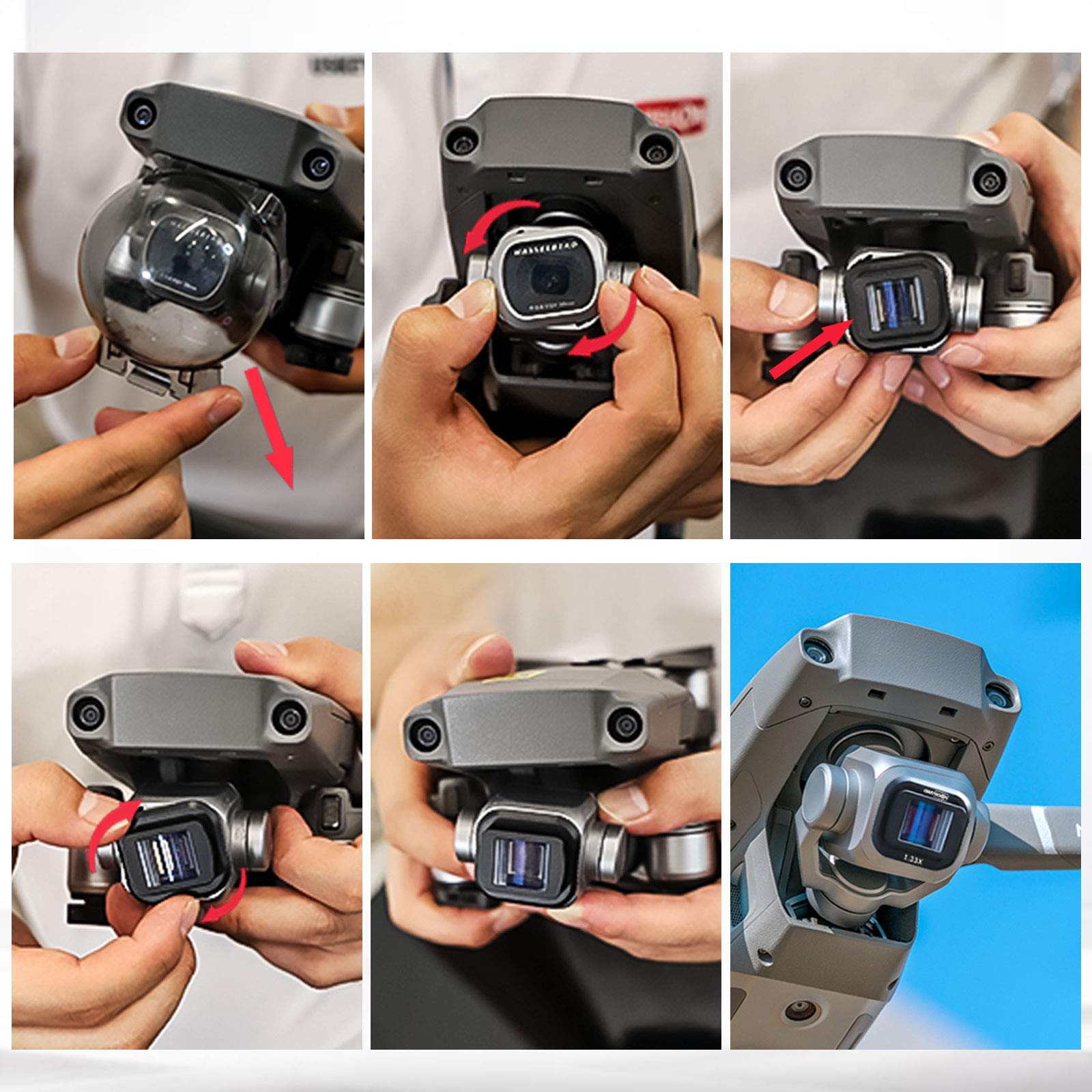 Amazon | USKEYVISION DJI Mavic 2 Pro専用1.33X アナモルフィック