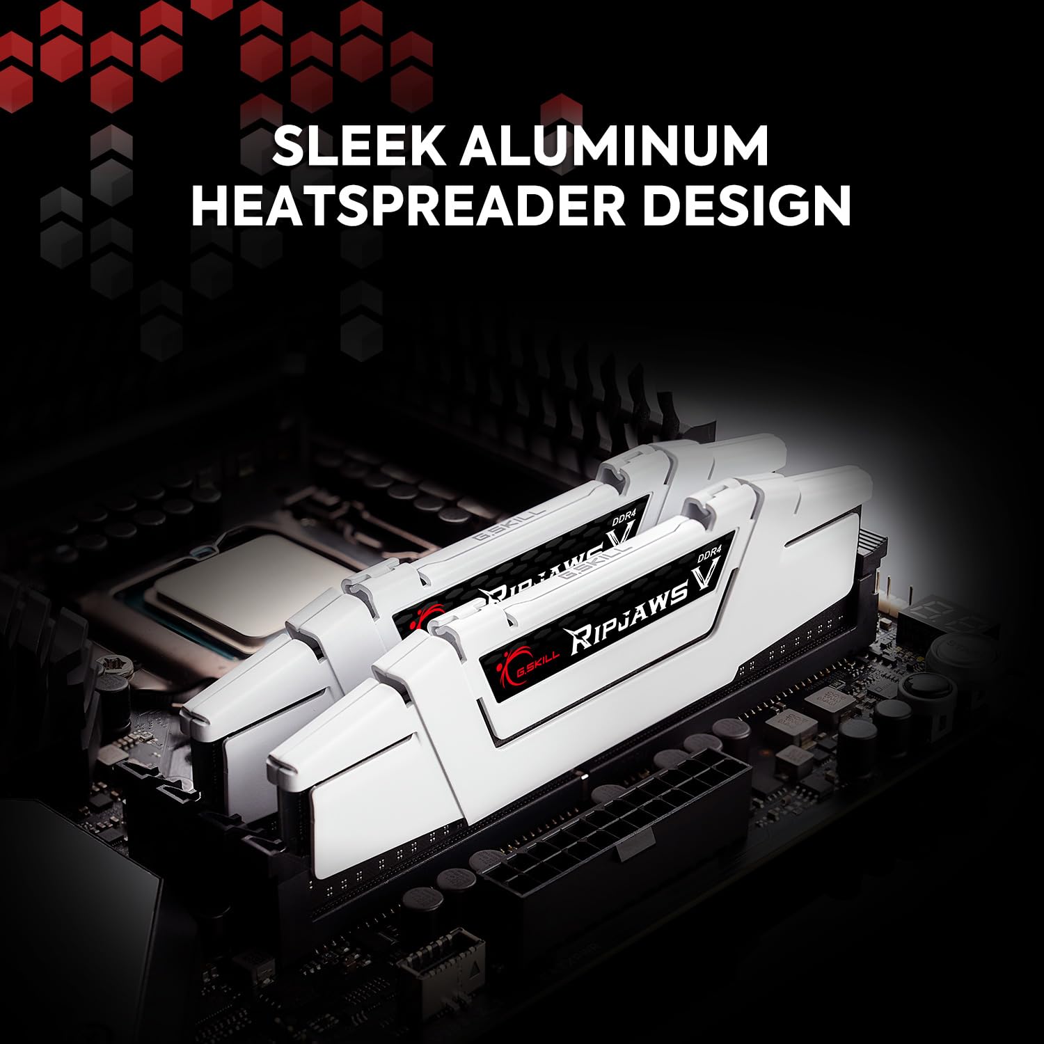 G.SKILL RipjawsV Series DDR4 RAM (XMP) 16GB (2x8GB) 3200MT/s CL16