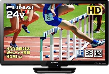 Amazon | フナイ 24V型 地上・BS・110度CSデジタル ハイビジョン液晶