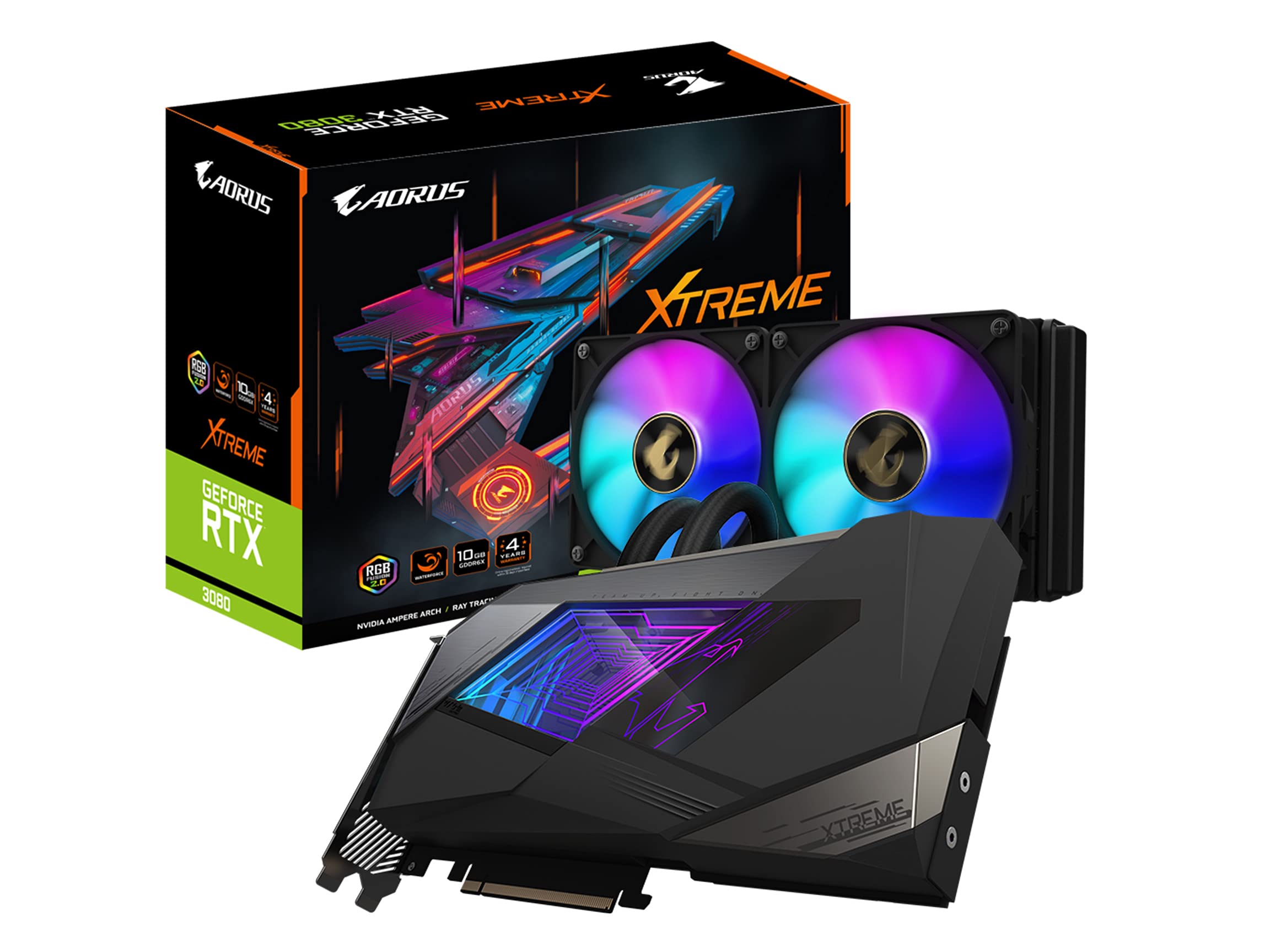 Amazon.com: GIGABYTE AORUS GeForce RTX 3080 Xtreme WATERFORCE 10G