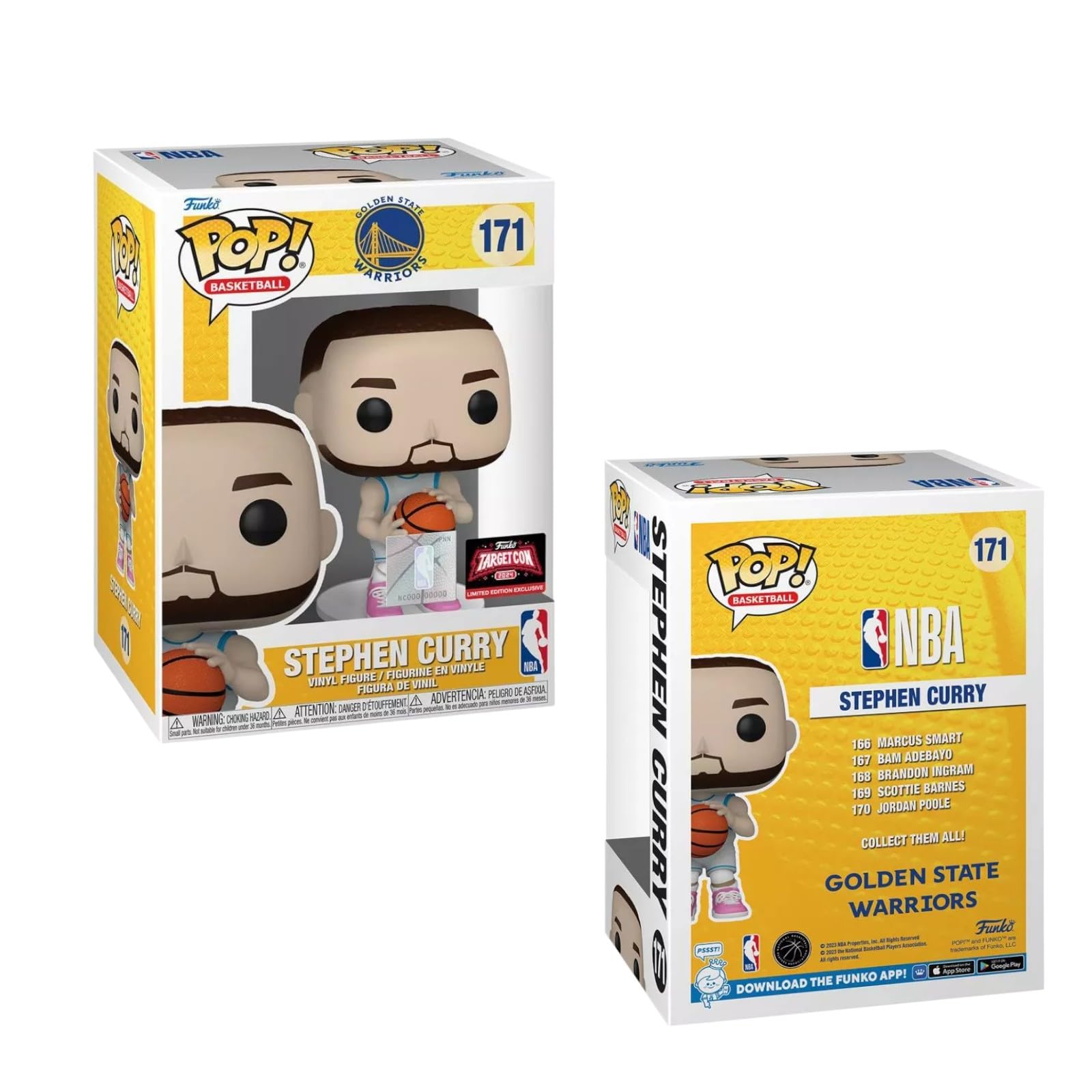 Amazon | NBA ステフィン・カリー フィギュア Funko POP! Target Con