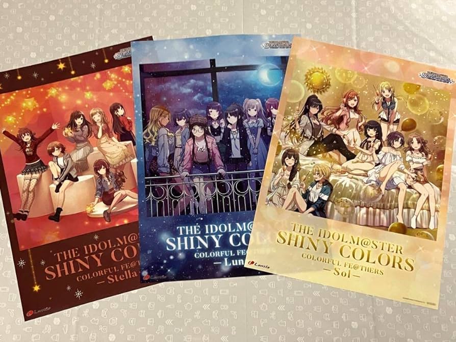 Amazon.co.jp: A3クリアポスター シャニマス COLORFUL FETHERS 購入
