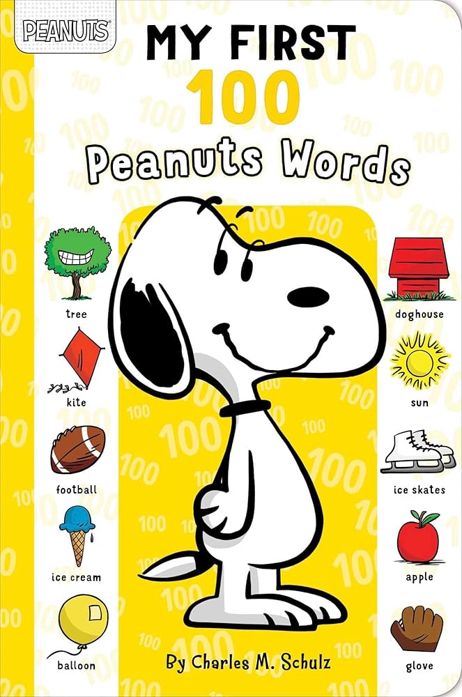 Amazon.com: My First 100 Peanuts Words: 9781534426245: Schulz