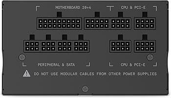 Amazon | NZXT C650 PC電源ユニット 650W 80PLUS Gold 2022年モデル PA