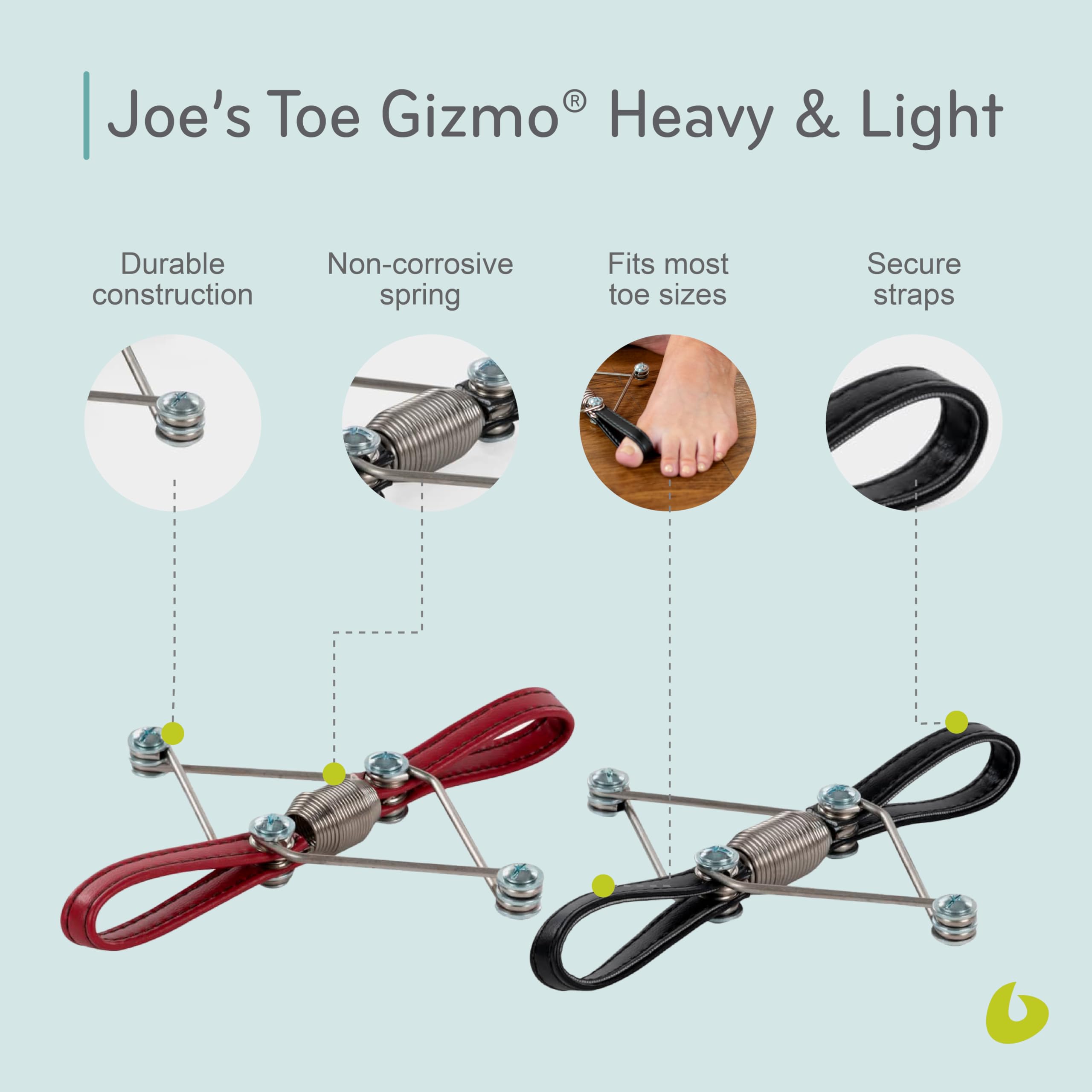 Balanced Body Joe's Toe Gizmo, Pilates Foot Exercise Equipment and