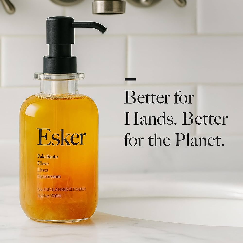 Amazon.com : ESKER Calendula Hand Cleanser – Luxury Plant-Based