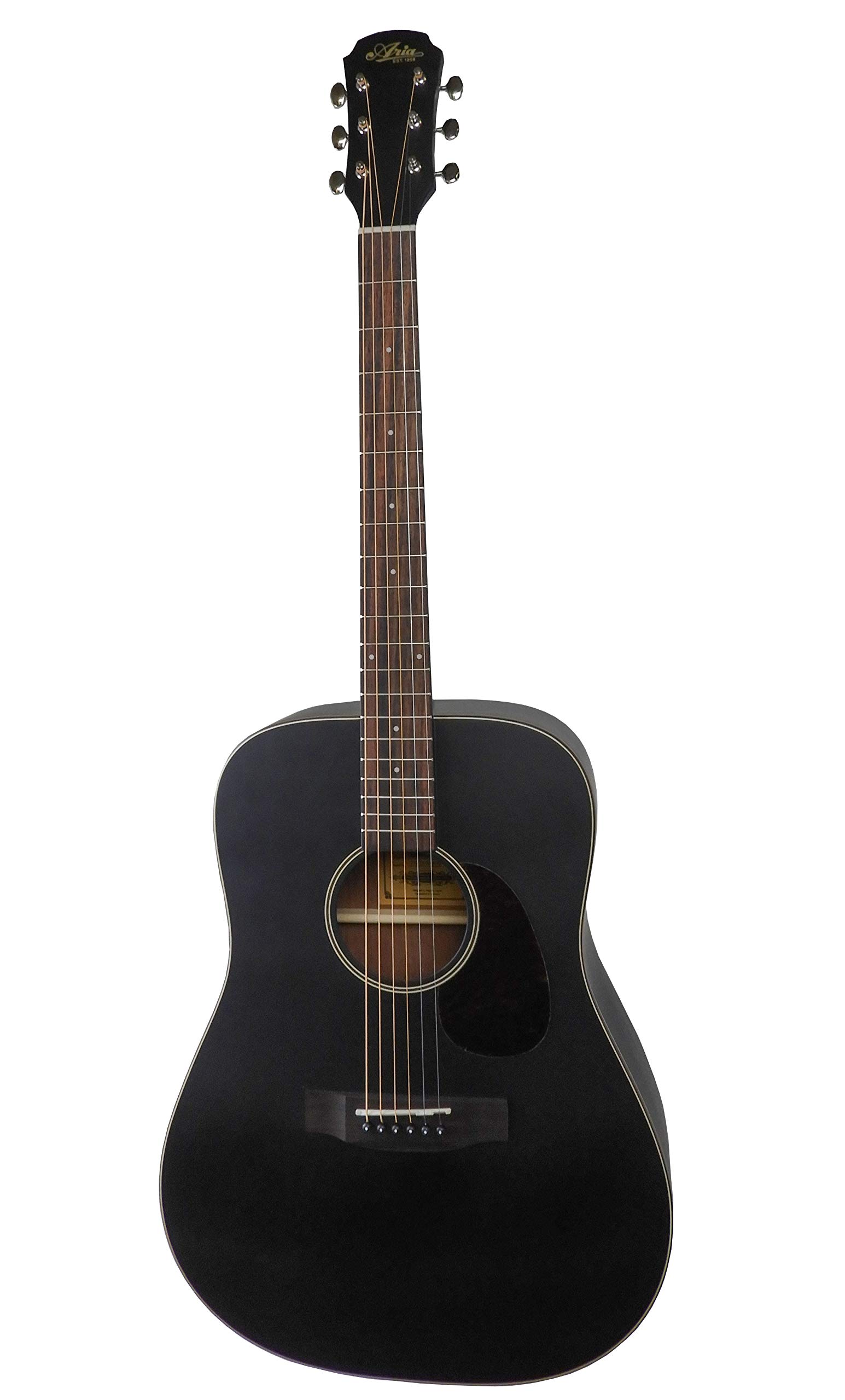 Amazon.com: Aria Vintage 100 Series 6 string Dreadnought Acoustic