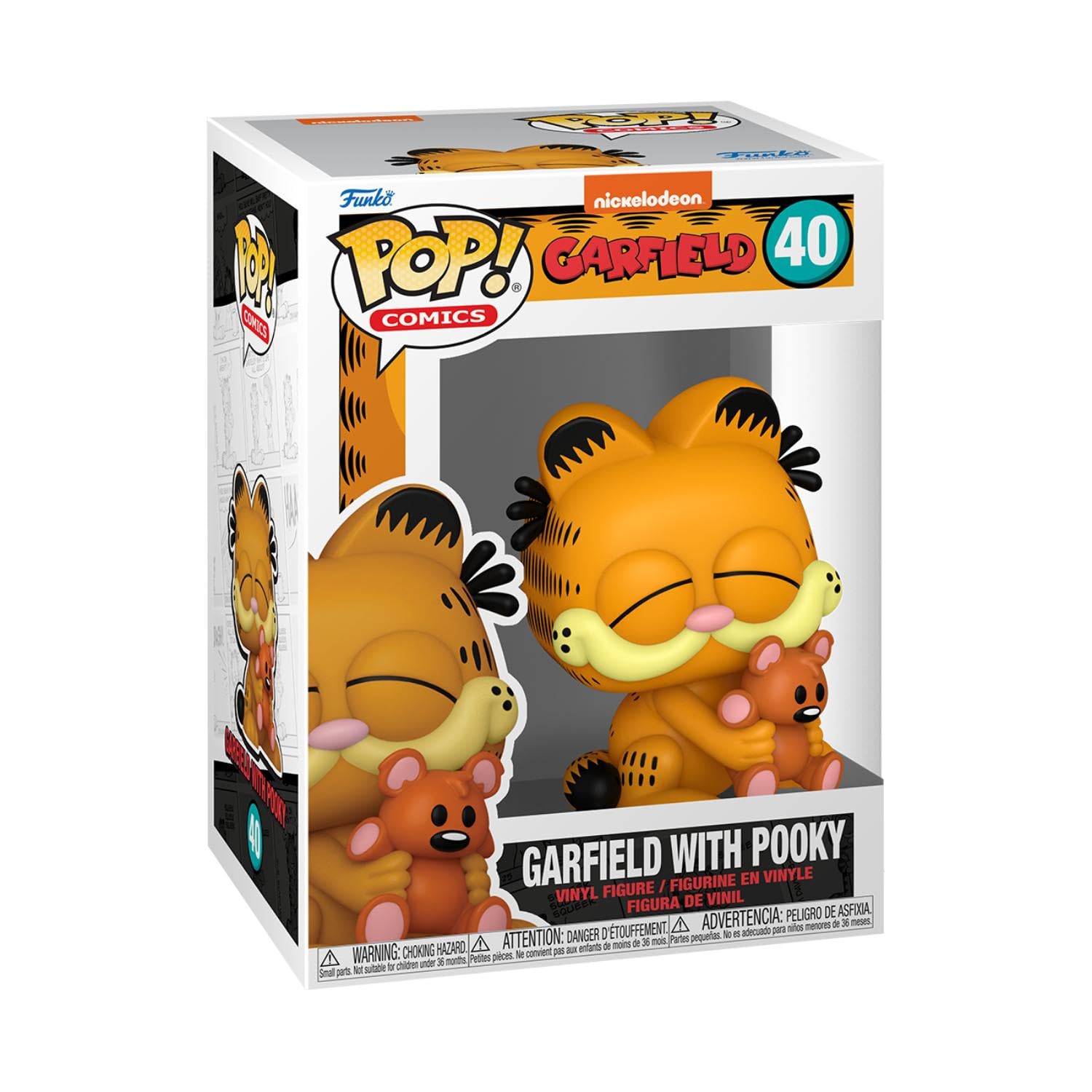 Amazon.com: Funko POP! Comics: Garfield– Garfield with Pooky